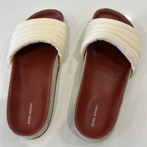 Isabel Marant sandals in cream - Picture 2 of 3